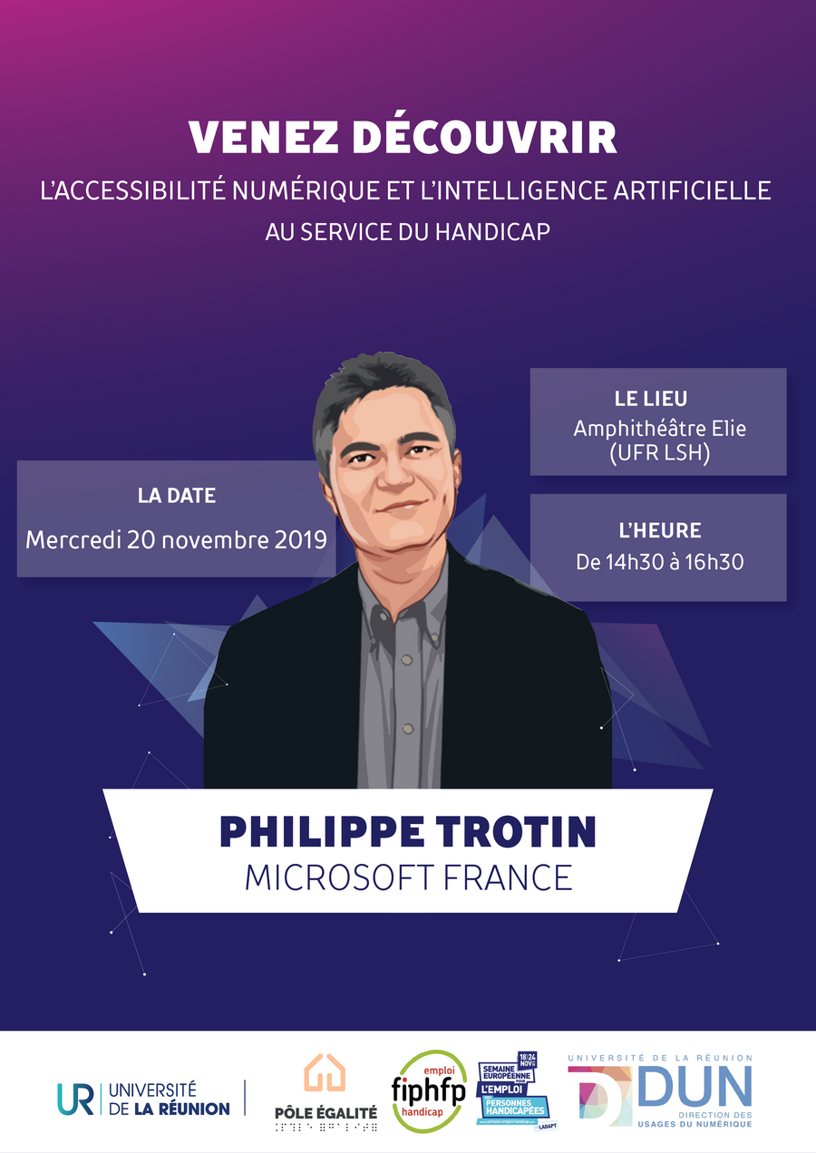 Affiche de la conférence du 20 novembre 2019